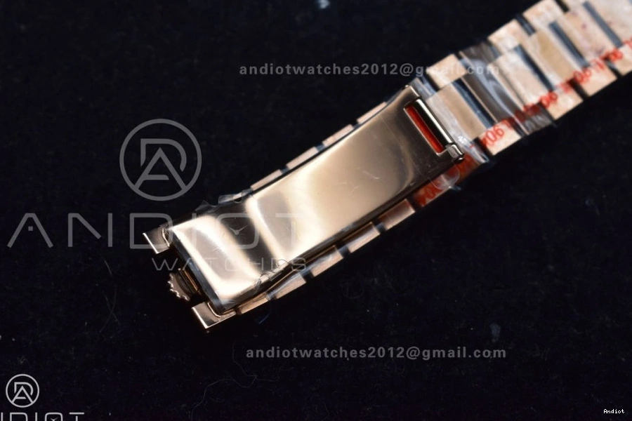 Roman QF Weight) President Grey Dial Best V5 Bracelet Edition vr3255 36 on RG Steel 904L DayDate (Gain 0514